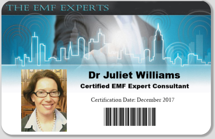 Juliet Williams ID card