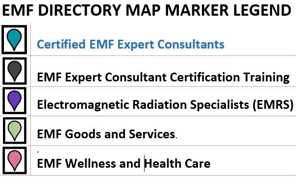 EMF Directory Map Legend